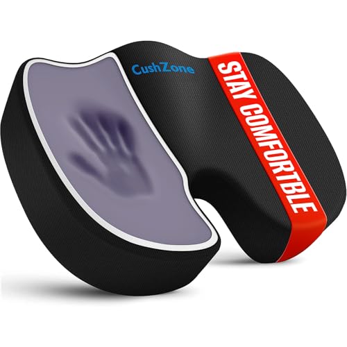 Smart Home CushZone Seat Cushion - Memory Foam Office Essentials