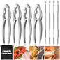 Modern 8 Pcs Lobster Crackers and Picks Set, Crab Leg Cracker Essentials