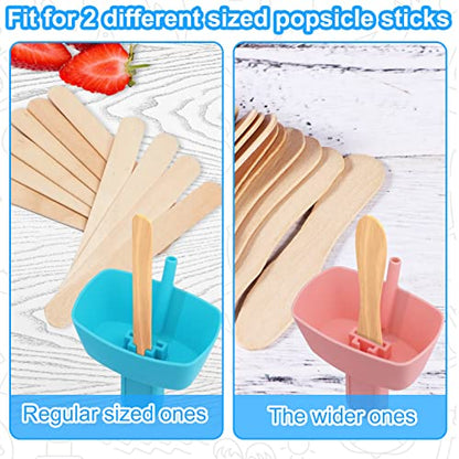 Minimalist AIERSA 8pcs Popsicle Holders and Ice Pop Sleeves Collection